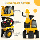 Caterpillar Kids Ride-On Excavator with Swiveling Digging Bucket and Storage