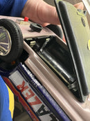 Z28 Camaro Lightning Star Bump'N Go Battery-Powered Tin Toy Car by Taiyo Japan