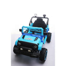 Electric Blue Ride-On Car for Kids Ages 3-5 with Remote Control