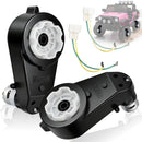 12V High-Speed RS550 Gearbox Motor Set for Powered Wheels - 2 Pieces