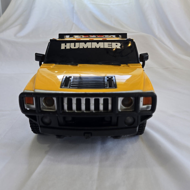Yellow 2006 Hummer H2 Toy with Voice, Lights, and Horns - Road Ripper Model
