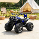 Blue Electric ATV Ride-On Car for Kids Ages 3-5