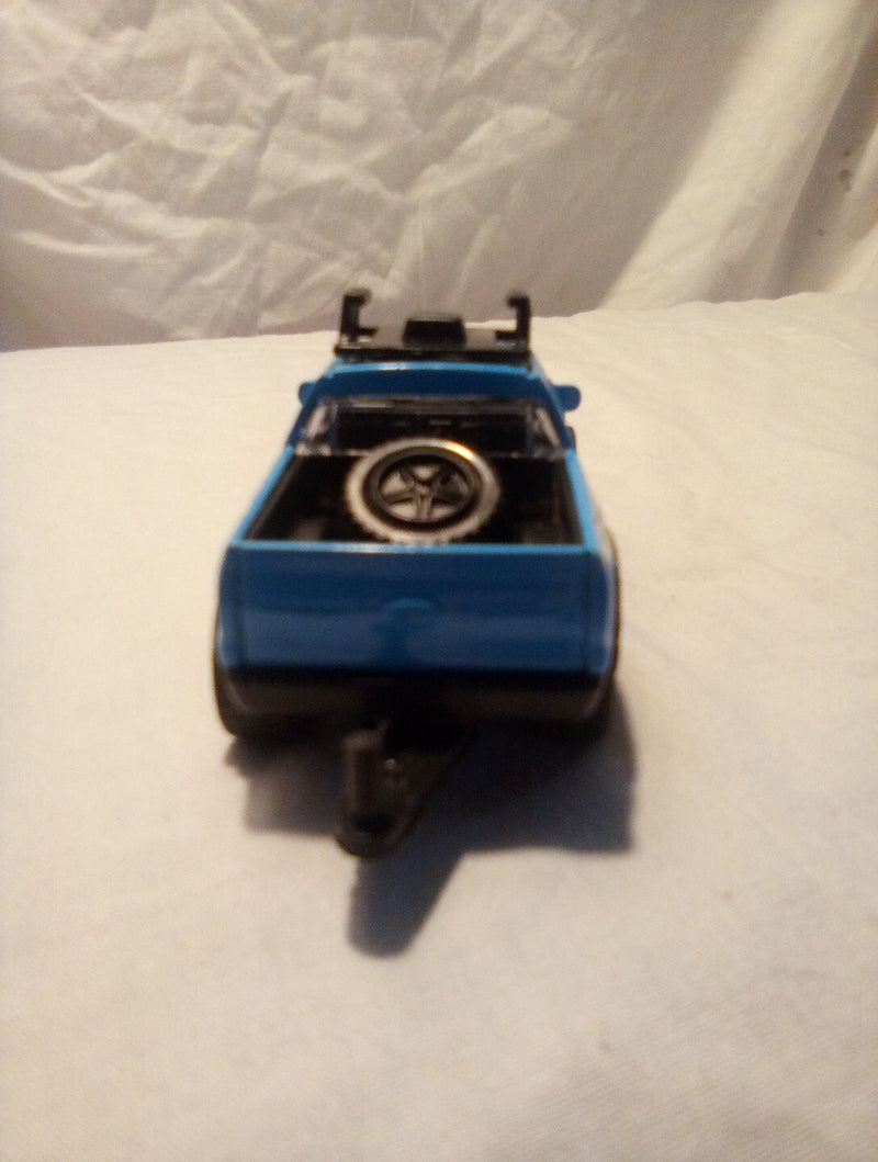 Small Metal Racing Truck Toy with Free Moving Parts 4x1.5x1.5 Inches Made in China