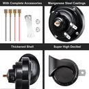 12V 300DB Dual Waterproof Truck Horns - Super Loud Electric Sound