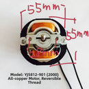 220V AC 12W Motor 2400 RPM 5.5x5.5x2.8cm for Air Purifier and Heater