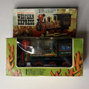 Classic Battery Powered Western Express Tin Litho Train