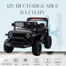 12V Electric Ride-On Car for Kids with Remote, Swing Feature, and Music