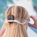 HydroActive Short-Cord Waterproof Headphones with 3.5 mm Wired Connection