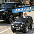 Electric G Wagon Ride-On Car for Kids with Remote Control, 12V Power, 3 Speed Settings, and LED Lights