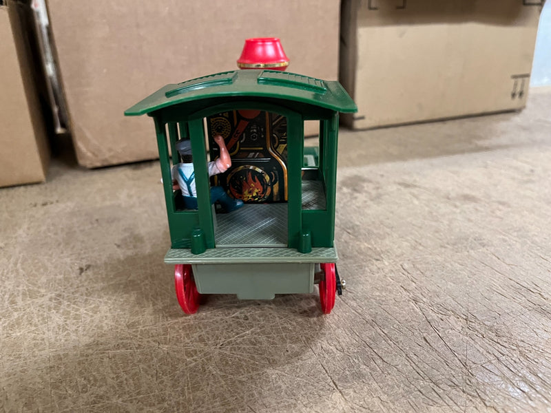 Vintage Large Electric N Scale Locomotive Train in Box Bump-N-Go AT&SF 1079