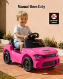 Dodge Electric Ride-On Car for Toddlers 1-3 Years with Music and Horn
