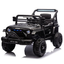 12V Electric Ride-On Truck for Kids with Parental Control, 2WD, and Four-Wheel Suspension
