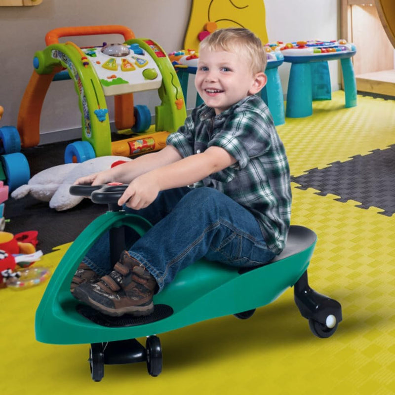 Wiggle Car Ride-On Toy with Twist and Swivel Motion – Battery-Free, Gearless, Pedal-Free Design