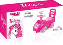 Enchanting Pink Unicorn Ride-On with Storage - Ideal for Energetic Toddlers