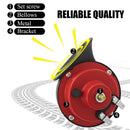 Dual Super Loud Snail Horns for Trucks and Boats - 12V Waterproof
