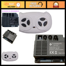 12V Children's Ride-On Car Remote Control Bundle - 2.4G Bluetooth Receiver & Add-Ons