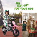 12V Kids Electric Ride-On Motorcycle with Twist Grip Throttle