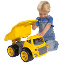 Aquaplay BIG Power Worker Maxi Truck Ride-On Toy Set for Kids, 55lb Capacity