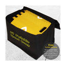 10ft Collapsible Rubber Speed Bump in Yellow