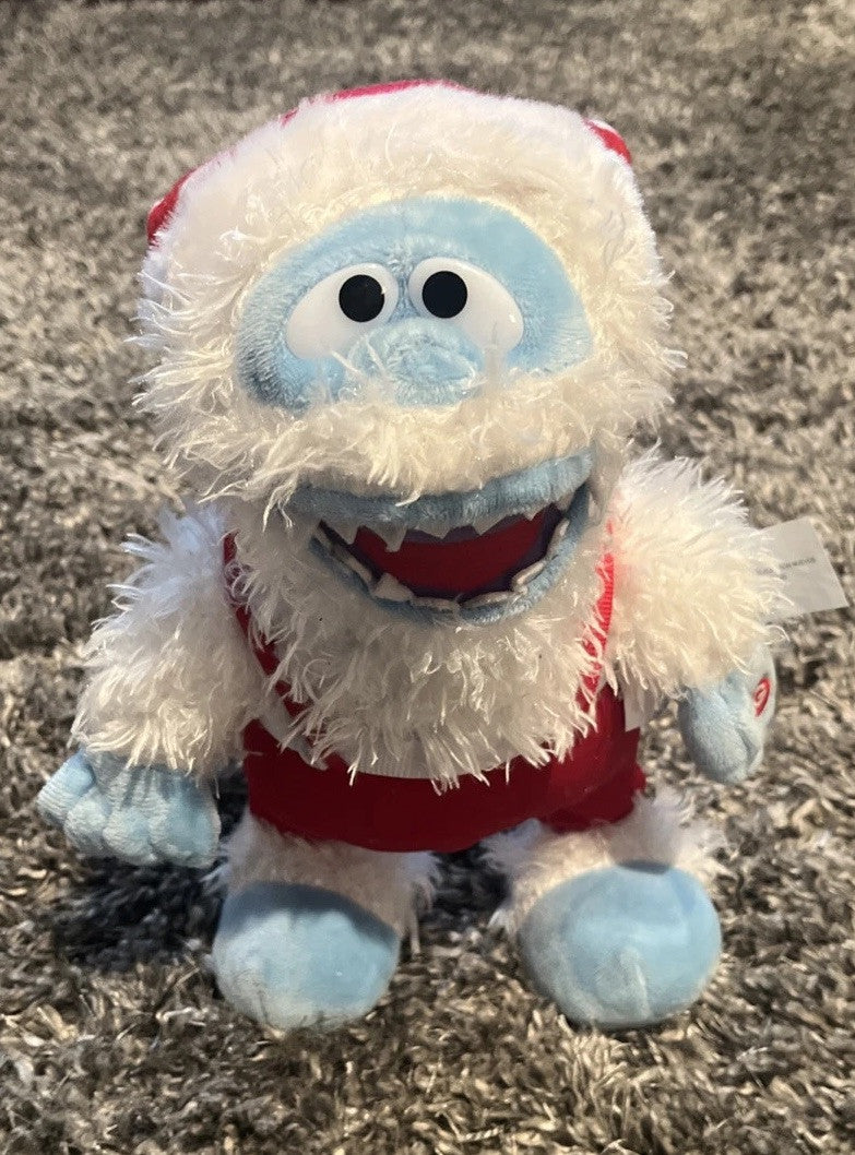Animated Side-Stepping Bumble Abominable Snowman Holiday Decoration