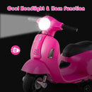Vespa-Inspired 6V Battery-Powered Kids Motorcycle by INFANS