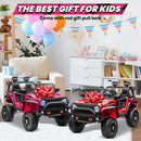 24V MOEYURO Electric Ride-On Truck for Kids with Remote Control - 2 Seater