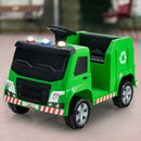 12V Electric Ride-On Recycling Garbage Truck with Remote Control and Accessories