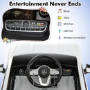 12V Children’s Electric Ride-On Car with Remote Control, Rocking Feature, Transport Wheels, Lights, and Music