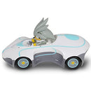 Sonic Racing RC Silver Vehicle - NKOK (682), 1:28 Scale 2.4GHz Remote Control