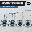 Drifter X Ride-On Toy for Children Aged 4-12, Maximum Weight 154 Lbs - Blue