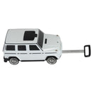 Merc Suitcase White Push Car for Kids Aged 2-6 Years