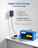 8Ah Li-ion Rechargeable Battery Pack with 25.2V 2A Charger