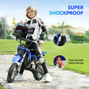 Easoger EM-ED01 36V Children's Electric Dirt Bike in Black and Blue