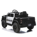 12V Police Car Ride-On Toy with Remote Control, Dual Motors, and Sound Features