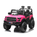 12V Electric Ride-On Car for Kids with Dual Motors, Remote Control, Swing Feature, and Lights
