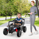 12V Electric Ride-On Car for Kids with Remote Control, LED Lights, and Music