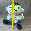 Gemmy 10" Animated Plush Munching Zombie - Exclusive Brain-Eating Fun