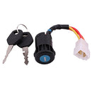 Electric Car Ignition Key Switch for Kids ATV Ride-On with 3 Wires