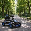 Blue Pedal Go-Kart for Kids - Fun Ride-On Toy for Ages 5-12