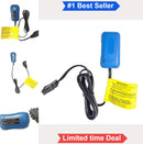 12V 1A Battery Charger for Ride-On Toys in Blue and Black
