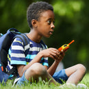 HPROMOT Rechargeable Walkie Talkies for Kids - Blue and Pink Set