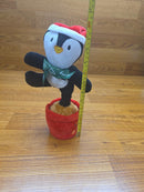 Interactive Plush Christmas Dancing Penguin with Music and Talking Features