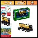 Radiant Power Locomotive - Electric Toy Train Featuring Lights & Sound