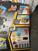 Hakol Car Customization Kit for Kids 3+ with 30+ Assembly Pieces and Sound & Light Features