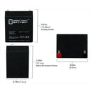 12V 5Ah AGM Battery for Children's Electric Ride-On Cars