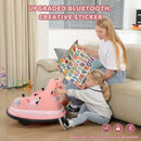 Kids' Bumper Car, 1.9MPH Max, 12V Ride-On Toy with Remote Control, 2-Speed