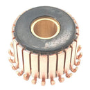 Copper Motor Commutator with 24P Hook Design, Dimensions 25.5 x 9 x 17(18.8) mm