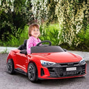 12V Electric Audi RS e-tron GT Ride-On Car for Children - Red