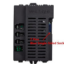 24V 2.4G Remote Control Receiver Box Kit for RX30 Ride-On Car - 7 Pin Blue