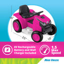 Kid Trax 6V Mow And Go Electric Ride-On Lawn Mower for Kids and Toddlers